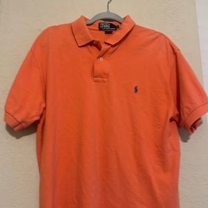 Vintage Polo Ralph Lauren Mens Orange Polo